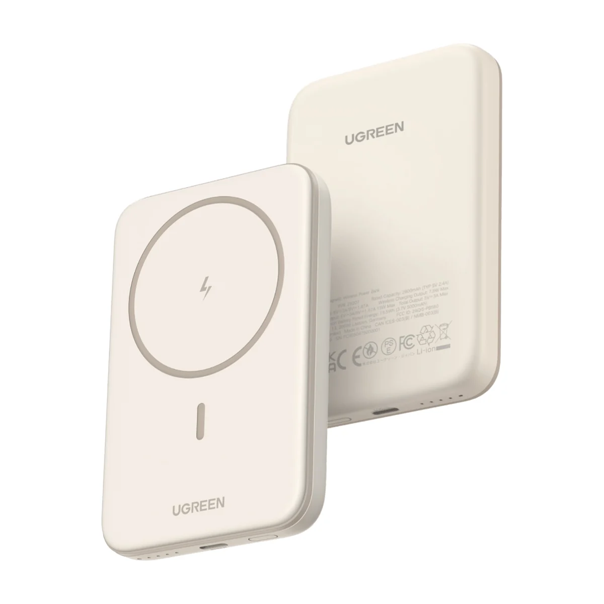 UGREEN Mini batterie magnétique 5 000 mAh